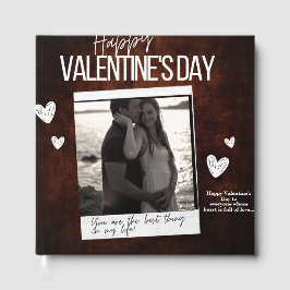 Livro De Visitas Happy Valentines Day Custom Photo Guest Book