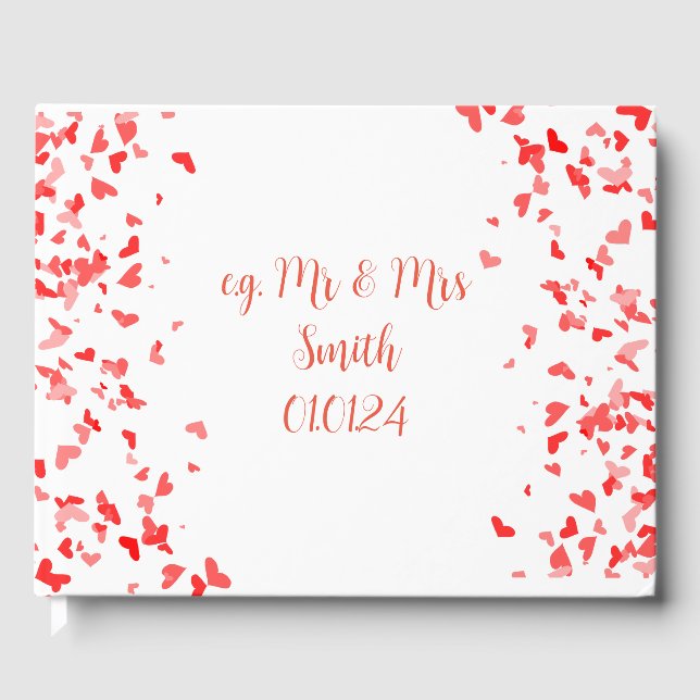 Livro De Visitas Heart Guest Book (Frente)