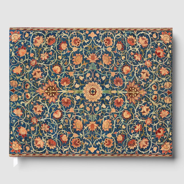 Livro De Visitas Holland Park Design (por William Morris) (Frente)