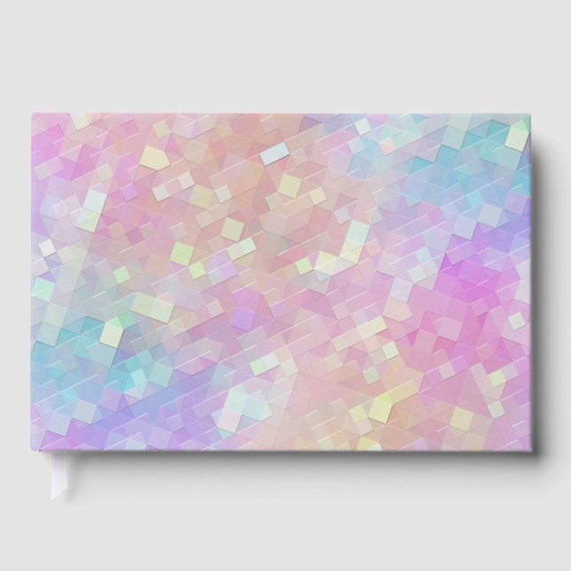Livro De Visitas holo sparkle mosaic : (Frente)