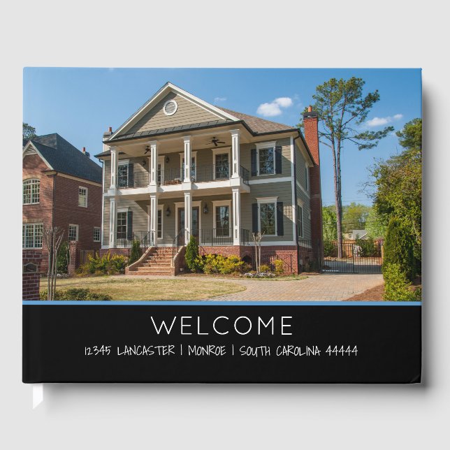 Livro De Visitas Hospitalidade do Aluguel da Casa Sua Foto (Frente)