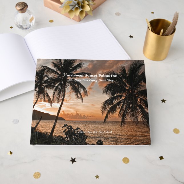 Livro De Visitas Hotel Beach VacHouse Inn Rental (Frente aberta)