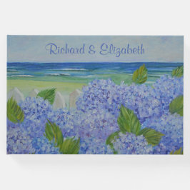 Livro De Visitas Hydrangeas Por Mar