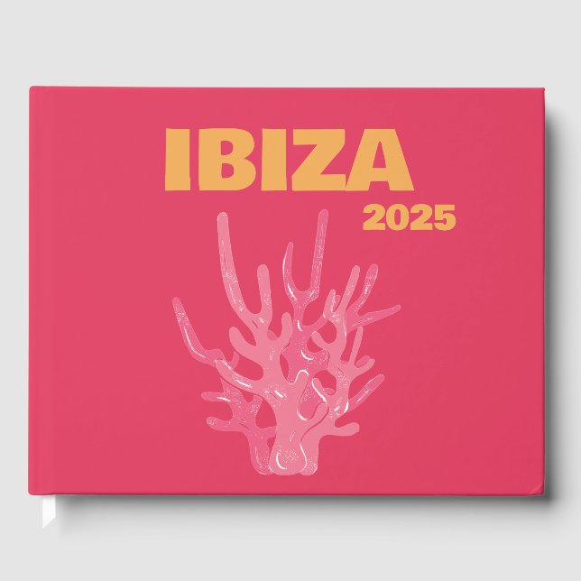 Livro De Visitas Ibiza travel coffee table book (Frente)