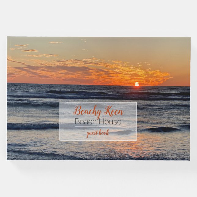 Livro De Visitas Imagem de Aluguer de Férias Costeiras (Frente)