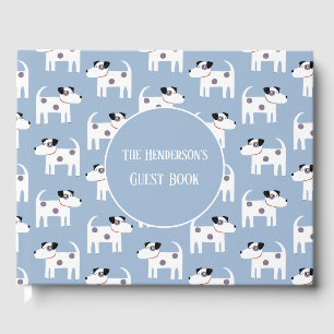 Livro De Visitas Jack Russell Parson Terrier Dog Nome personalizado