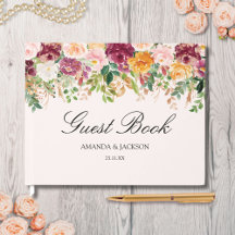 Jardim Floral de Rosas em Aquarela Elegante para C