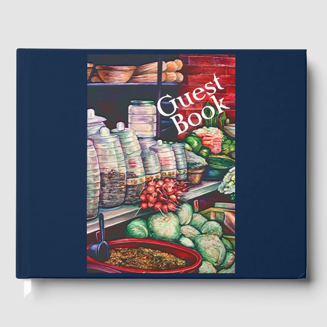 Livro De Visitas Jerry's Jelly Jars (Frente)