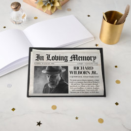 Livro De Visitas Jornal Memorial Guestbook Funeral Guest Book