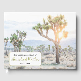 Livro De Visitas Joshua Tree Wedding