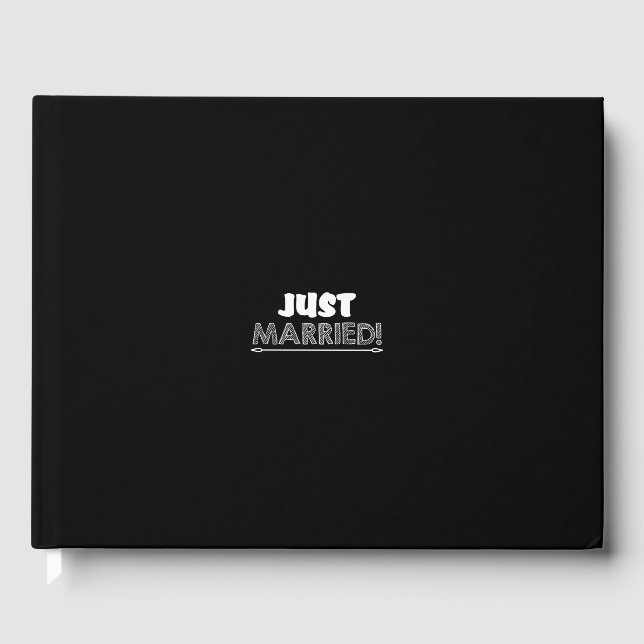 Livro De Visitas just married (Frente)