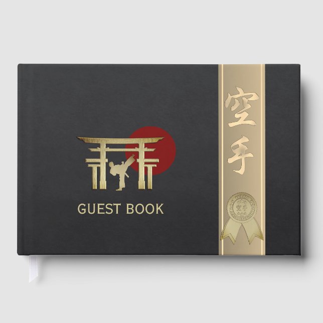 Livro De Visitas Karate (Frente)