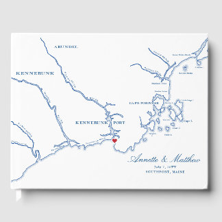 Livro De Visitas Kennebunkport Maine Wedding