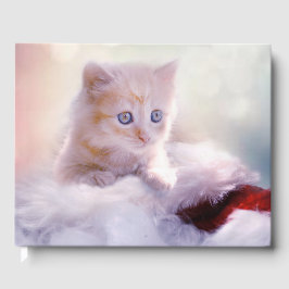 Livro De Visitas Kitten Natal