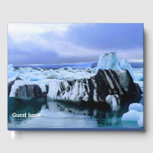 Livro De Visitas laguna do glaciar Islândia -