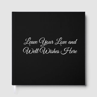 Livro De Visitas Leave Your Love and Well Wishes Here Wedding Guest