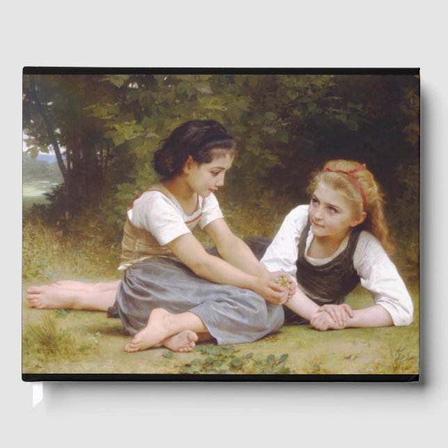 Livro De Visitas Les Noisettes: Jovens Colecionando avelãs (Frente)