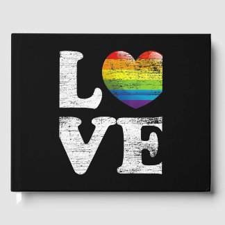 Livro De Visitas lgbtq ama dia de os namorados do mês do orgulho da