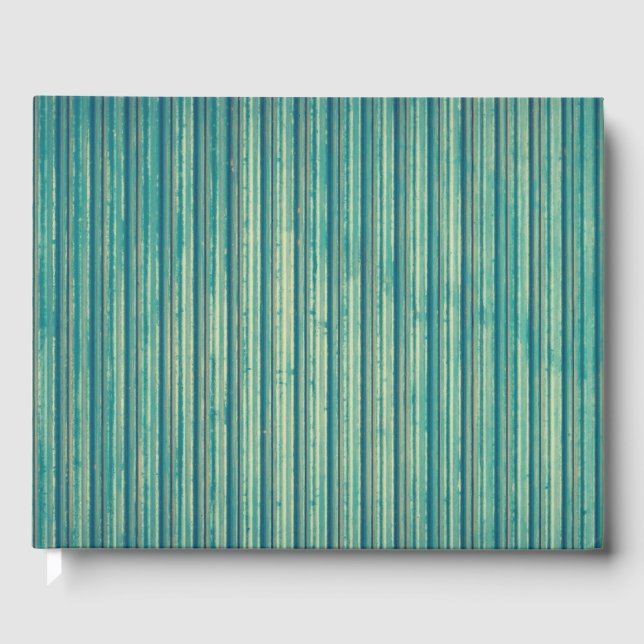 Livro De Visitas Linhas Azuis Estrias (Frente)