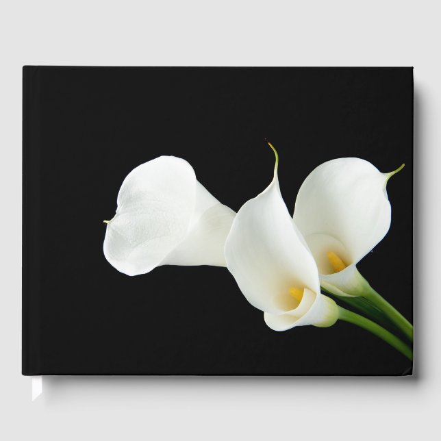 Livro de Visitas Lírios Calla (Frente)