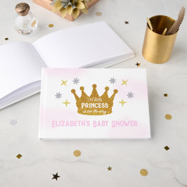 Livro De Visitas Little Princess Girl Baby Shower