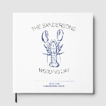 Lobster Wedding Guest Book