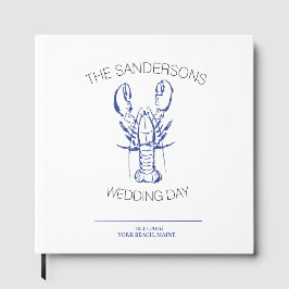 Livro De Visitas Lobster Wedding Guest Book