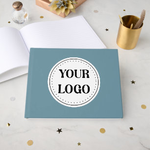 Livro De Visitas Logotipo do código QR preto Negócios modernos e
