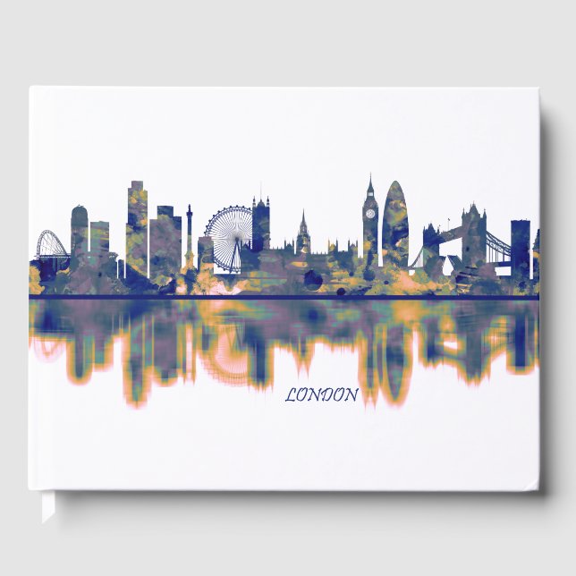 Livro De Visitas London Skyline (Frente)