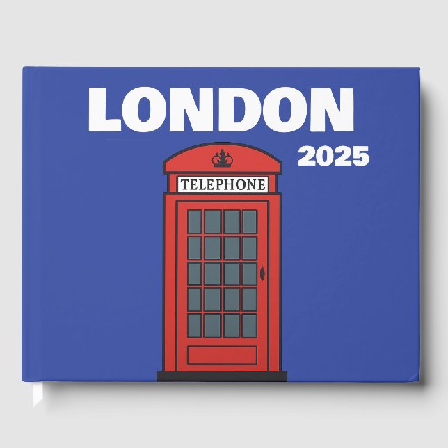 Livro De Visitas London travel coffee table book (Frente)