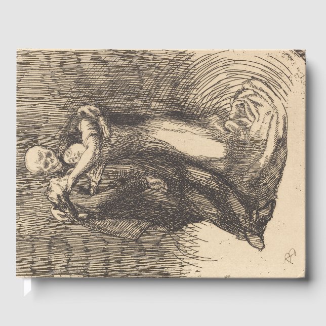 Livro De Visitas Love Consecated (por Paul-Albert Besnard) (Frente)