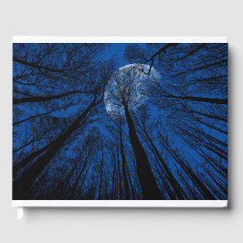 Livro De Visitas Lua no Céu Noturno