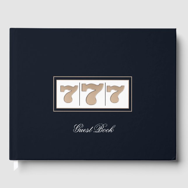 Livro De Visitas Lucky Seven (Frente)