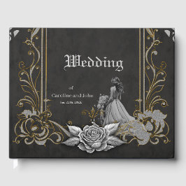 Livro De Visitas Luxo encontra romance.