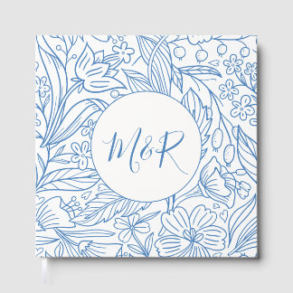 Livro De Visitas M&R Azul