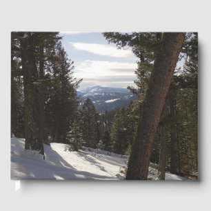 Livro De Visitas Madison Mountain em inverno em Montana