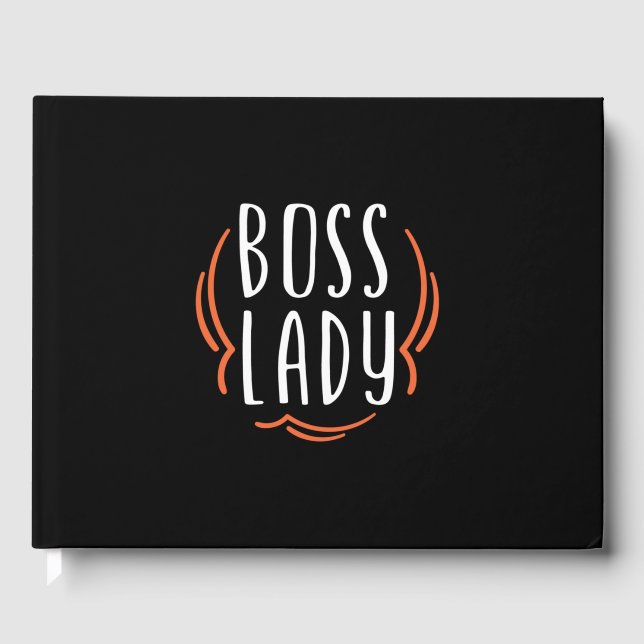 Livro De Visitas Madre Gift Boss Lady (Frente)