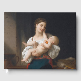 Livro De Visitas Mãe e Criança (por Bouguereau)