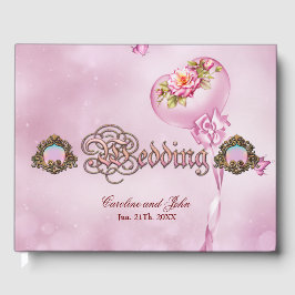 Livro De Visitas Maravilhosa Callas Lily rosa