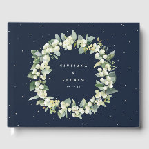 Marinho Elegante Snowberry+Eucalyptus Wreath Casam