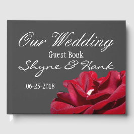 Livro De Visitas Marsala Wedding Guestbook