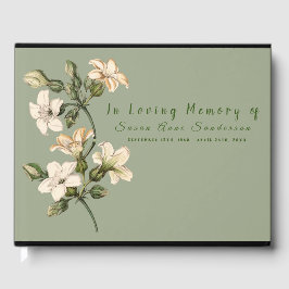 Livro De Visitas Memorial do Funeral