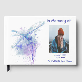 Livro de Visitas Memorial Dragonfly Natureza