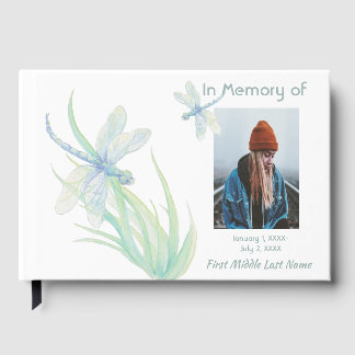 Livro de Visitas Memorial Dragonfly Natureza