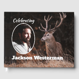 Livro De Visitas Memorial Grand White Tail Buck