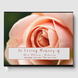 Livro De Visitas Memorial Guest do rosa Funeral