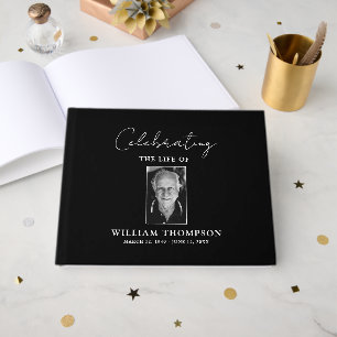 Livro De Visitas Memorial Personalizado Celebrando A Vida Do Funera