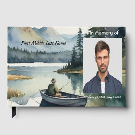 Livro de Visitas Memorial Pescador Pesca Peixe