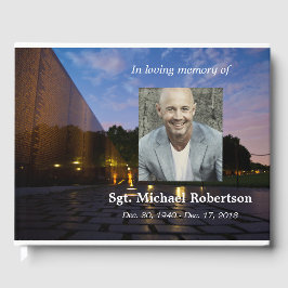 Livro De Visitas Memorial Veterano Personalizado do Vietnã