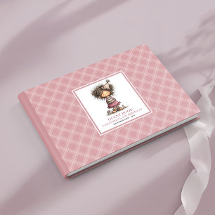 Livro De Visitas Menina extravagante e caprichosa, lembrancinha de